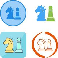 Chess Piece Icon Design vector