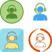 Helpline Icon Design vector