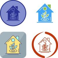 Plant Icon Design vector