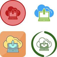 Backup Icon Design vector