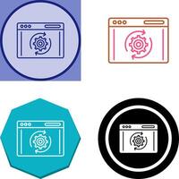 Recovery Icon Design vector