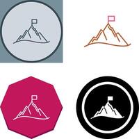 Mission Icon Design vector