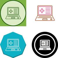 Laptop Icon Design vector