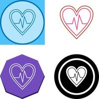 cardiograma icono diseño vector