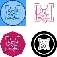 Order Tracking Icon Design vector