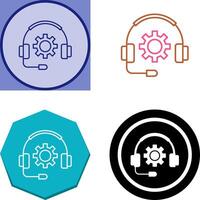 Customer Support Icon Design vector