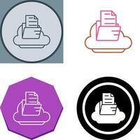 Cloud Icon Design vector