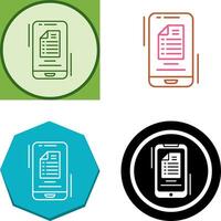 To Do List Icon Design vector