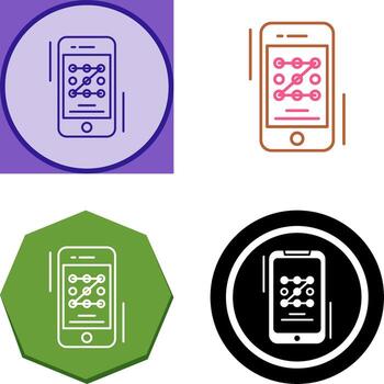 modelo código icono diseño vector