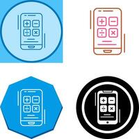 Calculator Icon Design vector