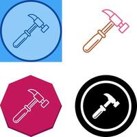Hammer Icon Design vector