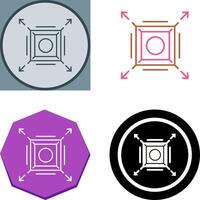 Maximize Icon Design vector