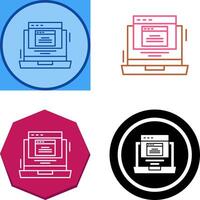 Pop Up Icon Design vector