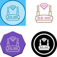 diseño de icono wifi vector