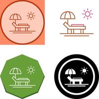 Hammock Icon Design vector
