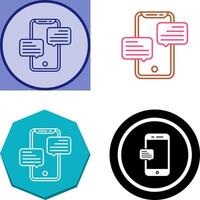 Chat Icon Design vector
