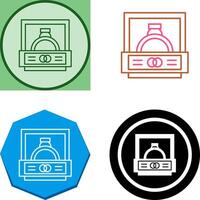 Wedding Ring Icon Design vector