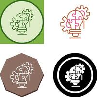 Problem Solving Icon Design vector