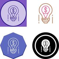 Light Bulb Icon Design vector