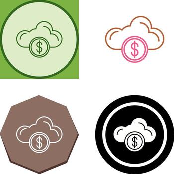 Cloude Icon Design vector