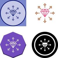 Diamond Icon Design vector