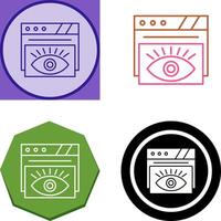 Eye Icon Design vector