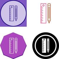 Ruler Icon Design vector