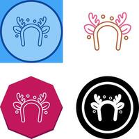 Headband Icon Design vector