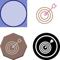 Goal Icon Design vector