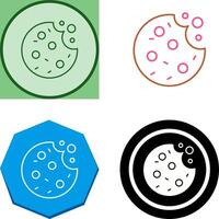 Cookie Icon Design vector