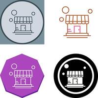 Store Icon Design vector