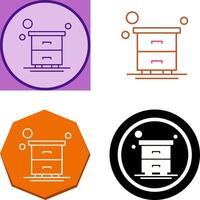 diseño de icono de mesa vector