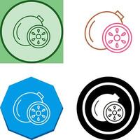 Kiwi Icon Design vector