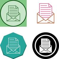 Mail Icon Design vector