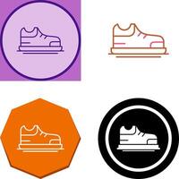 diseño de icono de zapatos vector