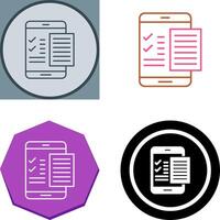 Check List Icon Design vector