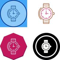 Wrist Watch Icon Design vector