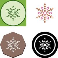 Snow Flake Icon Design vector