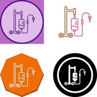 Intravenous Icon Design vector
