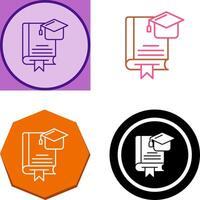 Graduation Icon Design vector