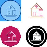 Home Automation Icon Design vector