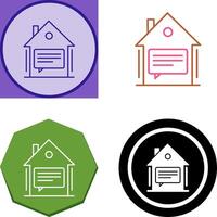 Message Icon Design vector