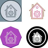 Home Automation Icon Design vector