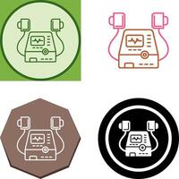 Defribillator Icon Design vector