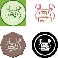 desfribilador icono diseño vector