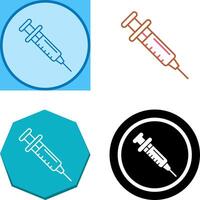 Injection Icon Design vector