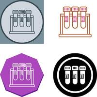 Test Tube Icon Design vector