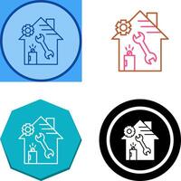 home repair Icon Design vector