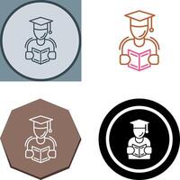 Learning Icon Design vector