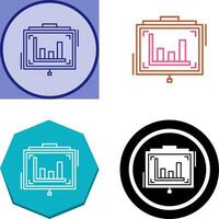 Presentation Icon Design vector